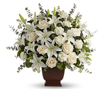 Teleflora's Loving Lilies And Roses Bouquet