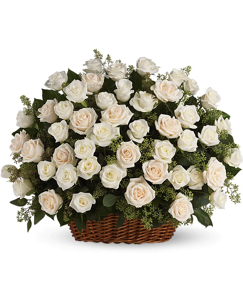 Bountiful Rose Basket - Image 1