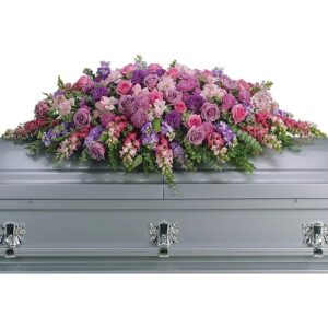 Lavender Tribute - Full Casket Spray