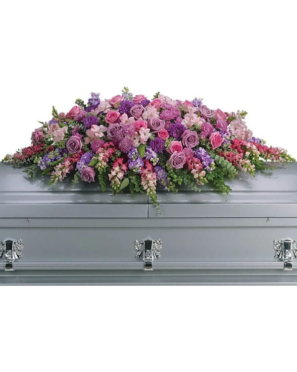 Lavender Tribute - Full Casket Spray