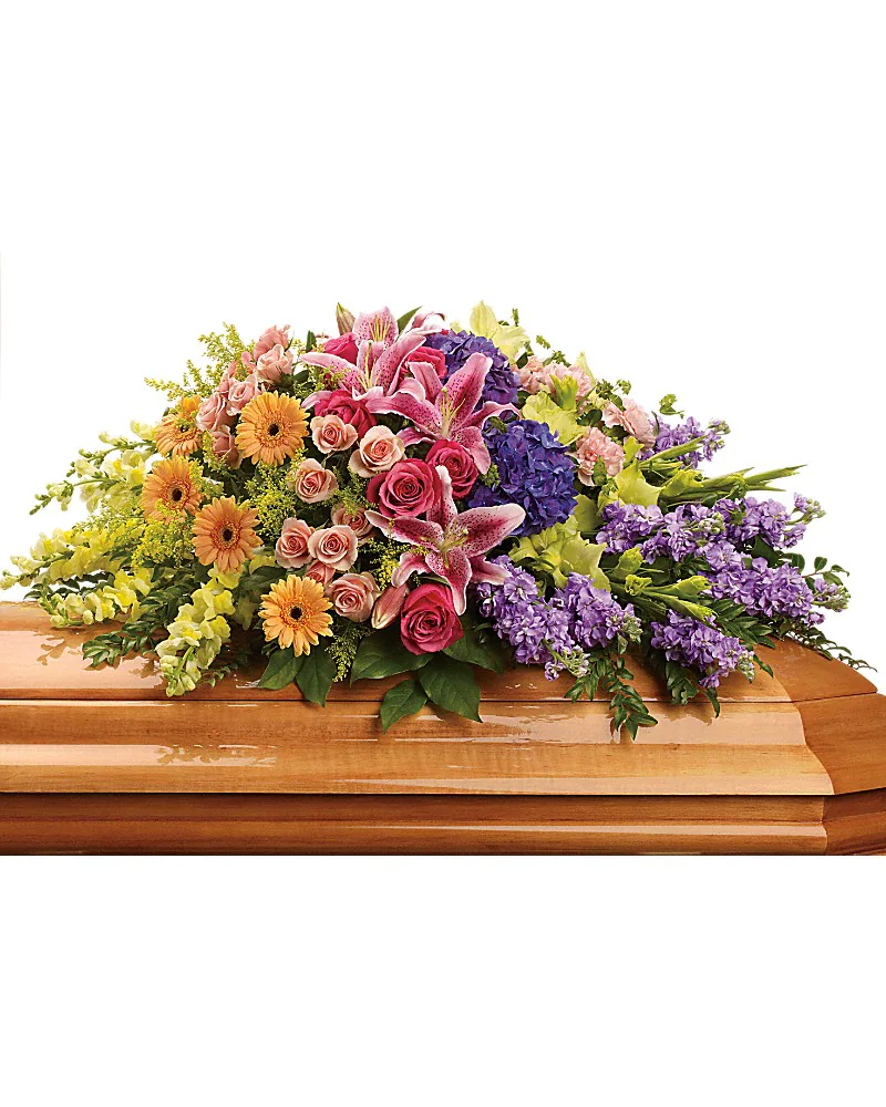 Garden Of Sweet Memories Casket Spray - Image 1
