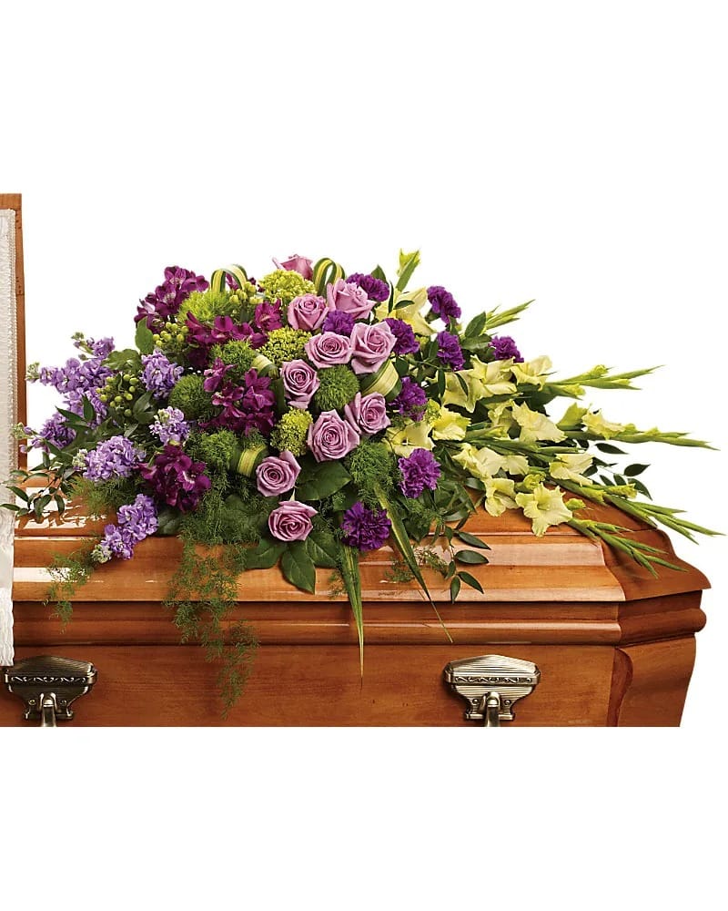 Reflections Of Gratitude - Full Casket Spray - Image 1