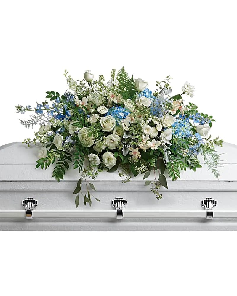 Tender Remembrance - Half Casket Spray - Image 1